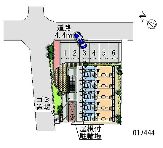 ★手数料０円★福岡市南区的場　月極駐車場（LP）